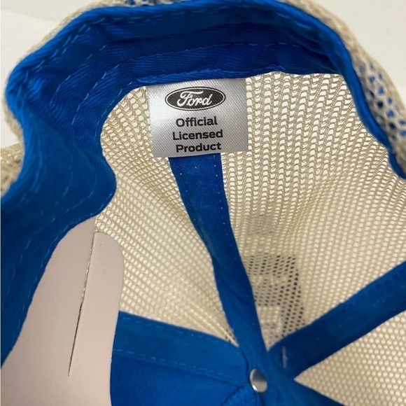 Ford bronco trucker hat, blue new with tag look at - Picture 4 of 5
